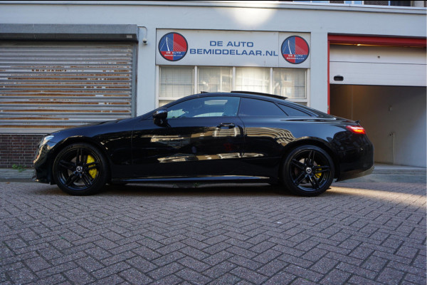 Mercedes-Benz E-Klasse Coupé 350 AMG Line | Black Optic | Pano | Sfeer | Leer | Adaptive + Lane | 360 | Aut9