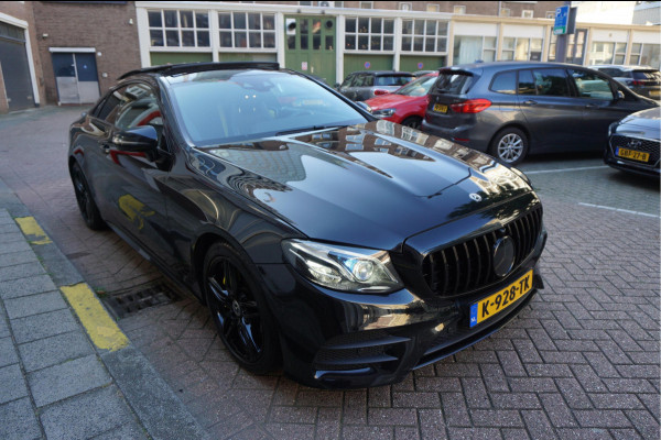 Mercedes-Benz E-Klasse Coupé 350 AMG Line | Black Optic | Pano | Sfeer | Leer | Adaptive + Lane | 360 | Aut9