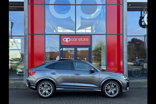 Audi Q3 Sportback 35 TFSI 3 X S-Line Uniek Vol | Panorama | Camera Parksens | Leder Red Stitch | Stoelverwarming| Keyless |Carplay
