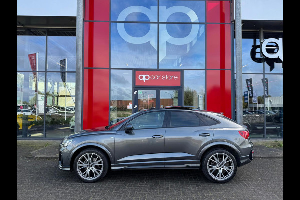 Audi Q3 Sportback 35 TFSI 3 X S-Line Uniek Vol | Panorama | Camera Parksens | Leder Red Stitch | Stoelverwarming| Keyless |Carplay