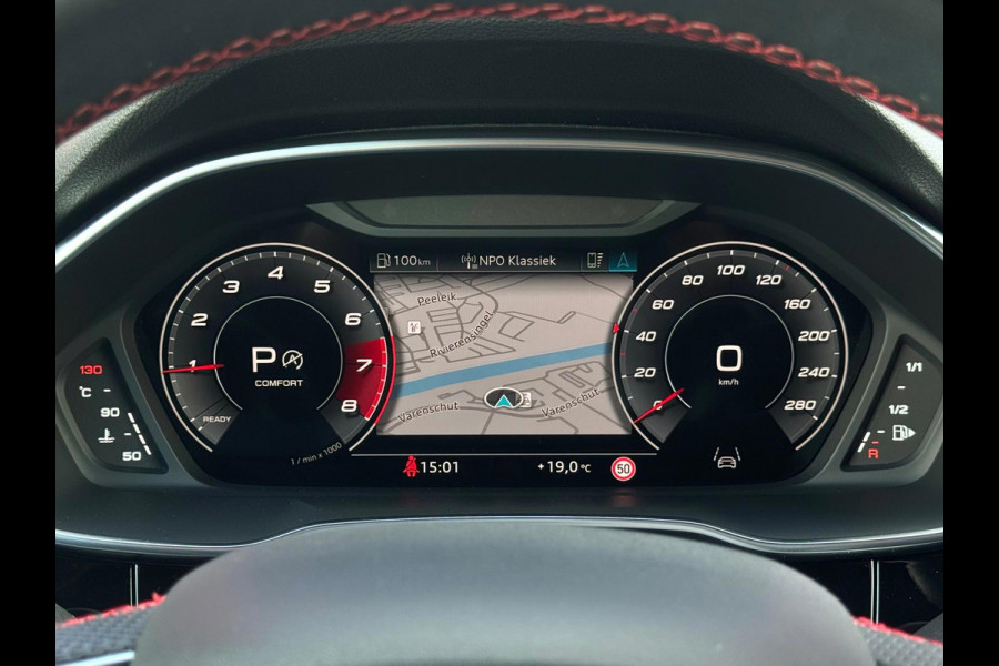 Audi Q3 Sportback 35 TFSI 3 X S-Line Uniek Vol | Panorama | Camera Parksens | Leder Red Stitch | Stoelverwarming| Keyless |Carplay