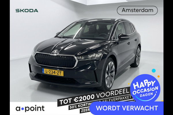 Škoda ENYAQ iV 80 204 pk | SOH 93,05% | Navigatie | Parkeersensoren | Achteruitrijcamera | Adaptieve cruise control | Stoelverwarming | Apple carplay / Android auto | LED koplampen |