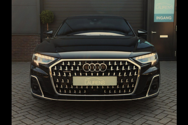 Audi A8 55 TFSI quattro Lang | Chauffeur Pakket | Massage stoelen voor en achter | B&O | Pano | Stoel ventilatie voor en achter