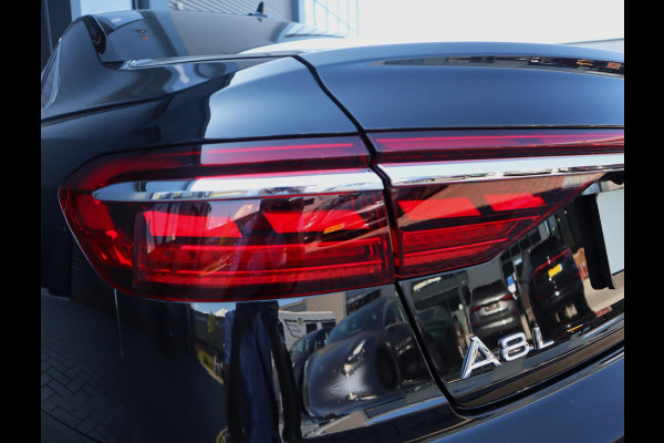 Audi A8 55 TFSI quattro Lang | Chauffeur Pakket | Massage stoelen voor en achter | B&O | Pano | Stoel ventilatie voor en achter
