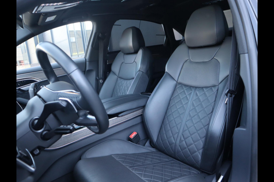 Audi A8 55 TFSI quattro Lang | Chauffeur Pakket | Massage stoelen voor en achter | B&O | Pano | Stoel ventilatie voor en achter