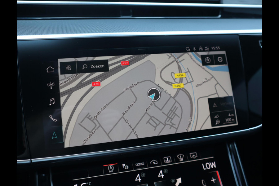 Audi A8 55 TFSI quattro Lang | Chauffeur Pakket | Massage stoelen voor en achter | B&O | Pano | Stoel ventilatie voor en achter