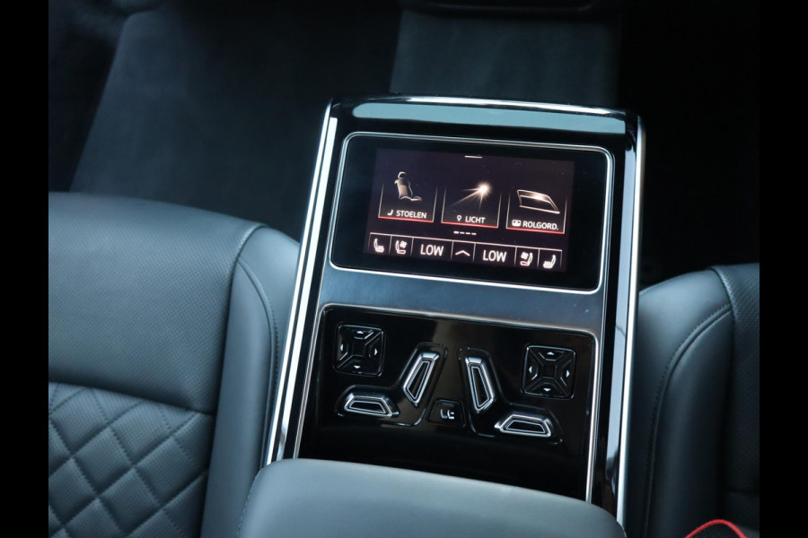 Audi A8 55 TFSI quattro Lang | Chauffeur Pakket | Massage stoelen voor en achter | B&O | Pano | Stoel ventilatie voor en achter