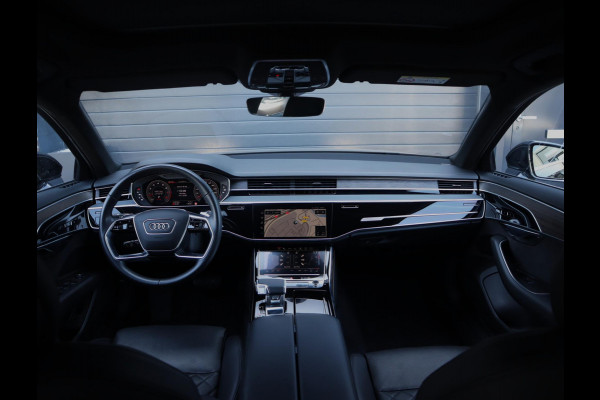 Audi A8 55 TFSI quattro Lang | Chauffeur Pakket | Massage stoelen voor en achter | B&O | Pano | Stoel ventilatie voor en achter