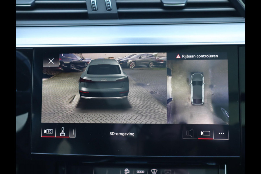 Audi e-tron Sportback S quattro 95 kWh | Pano | 360 graden | RS sportstoelen | Digitale buitenspiegels