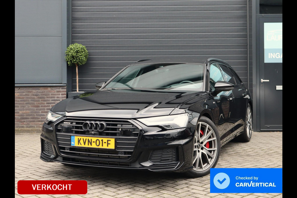 Audi A6 Avant 55 TFSI e quattro Pro Line S Competition | RS-sportstoelen | B&O | Pano | HUD | 360 Camera | BLIS | Matrix