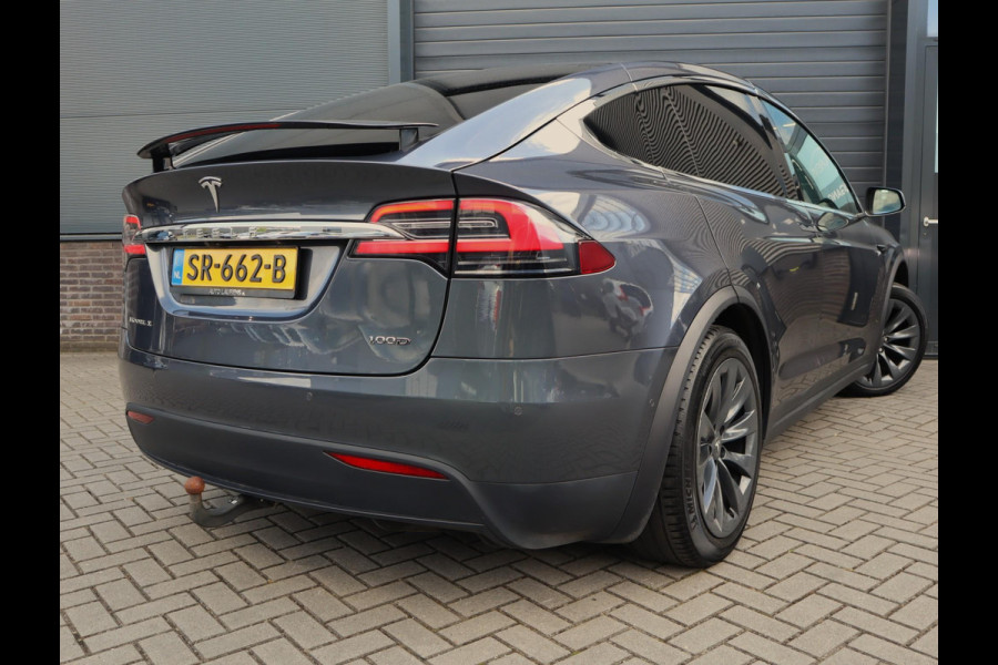 Tesla Model X 100D 7p. | 86% SOH | Verwarmde Stoelen en Stuur | Trekhaak |