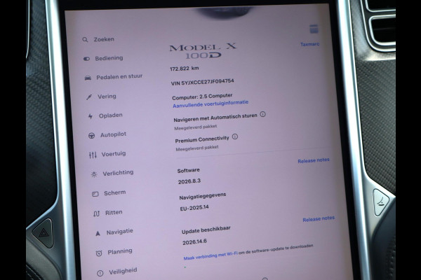 Tesla Model X 100D 7p. | 86% SOH | Verwarmde Stoelen en Stuur | Trekhaak |