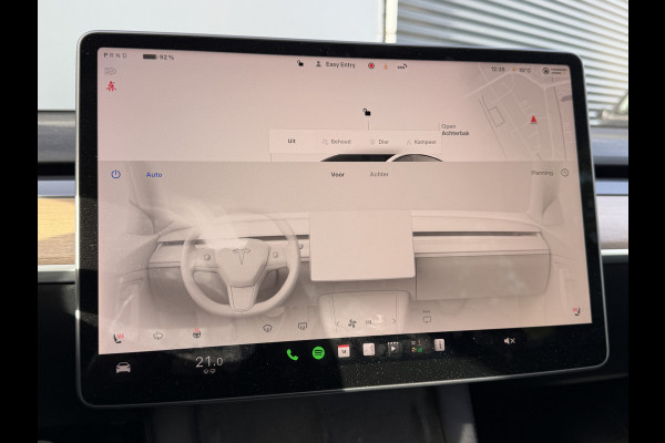 Tesla Model 3 BWJ 2022 | 283PK Standard RWD Plus 60 kWh | PANO DAK | LEER | CLIMA | STOEL&STUUR VERW | CARPLAY | PDC | LED |
