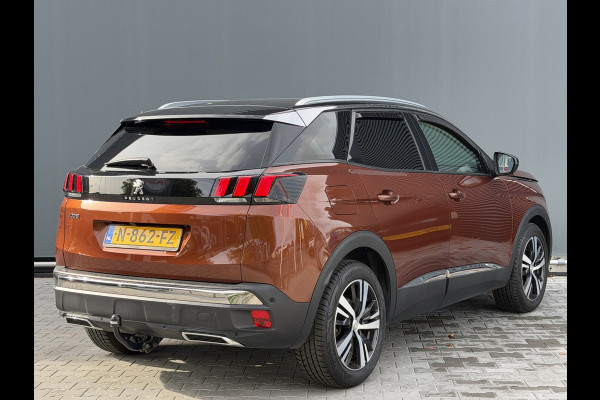 Peugeot 3008 BWJ 2019 | 1.6T 181PK Allure AUTOMAAT | TREKHAAK | CLIMA | NAVI | STOELVERW | PDC 2X | CARPLAY | PRIVACY GLASS |