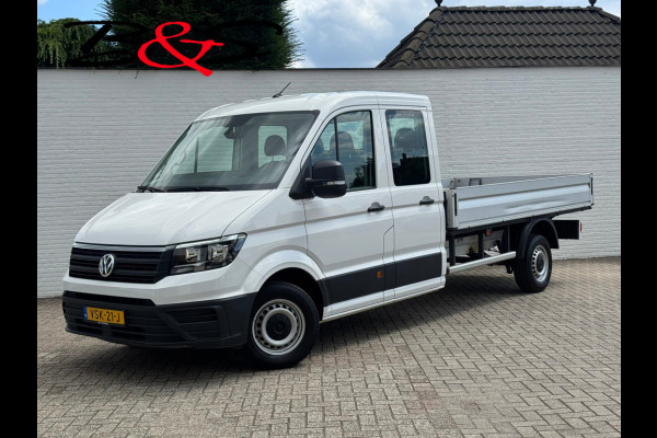 Volkswagen Crafter 35 2.0 TDI L3 DC Trendline Trekhaak 2800kg Trekgewicht Airco Cruise Carplay laadbak 2.700X 2.030