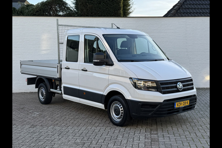 Volkswagen Crafter 35 2.0 TDI L3 DC Trendline Trekhaak 2800kg Trekgewicht Airco Cruise Carplay laadbak 2.700X 2.030