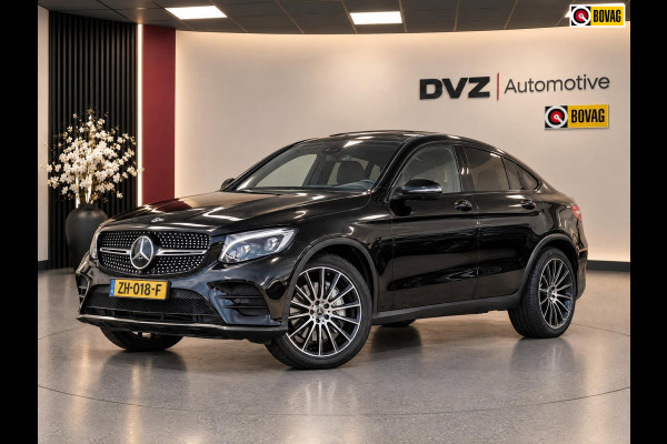 Mercedes-Benz GLC Coupé 350e 4MATIC Premium Plus AMG Night | Luchtvering | Burmester | Pano | Ventilatie