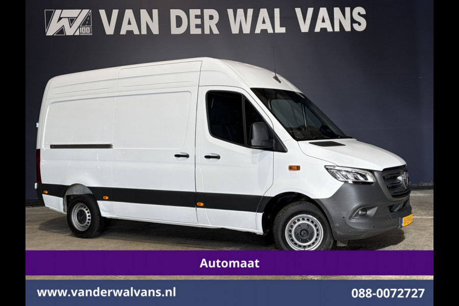 Mercedes-Benz Sprinter 317 CDI 170pk 9G-Tronic Automaat L2H2 Euro6 Airco | Camera | Navigatie | LED | Cruisecontrol | Stoelverwarming Chauffeursstoel, Parkeersensoren, Bijrijdersbank