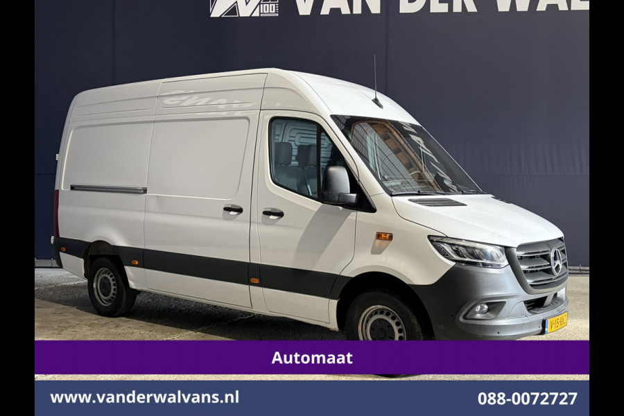 Mercedes-Benz Sprinter 317 CDI 170pk 9G-Tronic Automaat L2H2 Euro6 Airco | Camera | Navigatie | LED | Cruisecontrol | Stoelverwarming Chauffeursstoel, Parkeersensoren, Bijrijdersbank