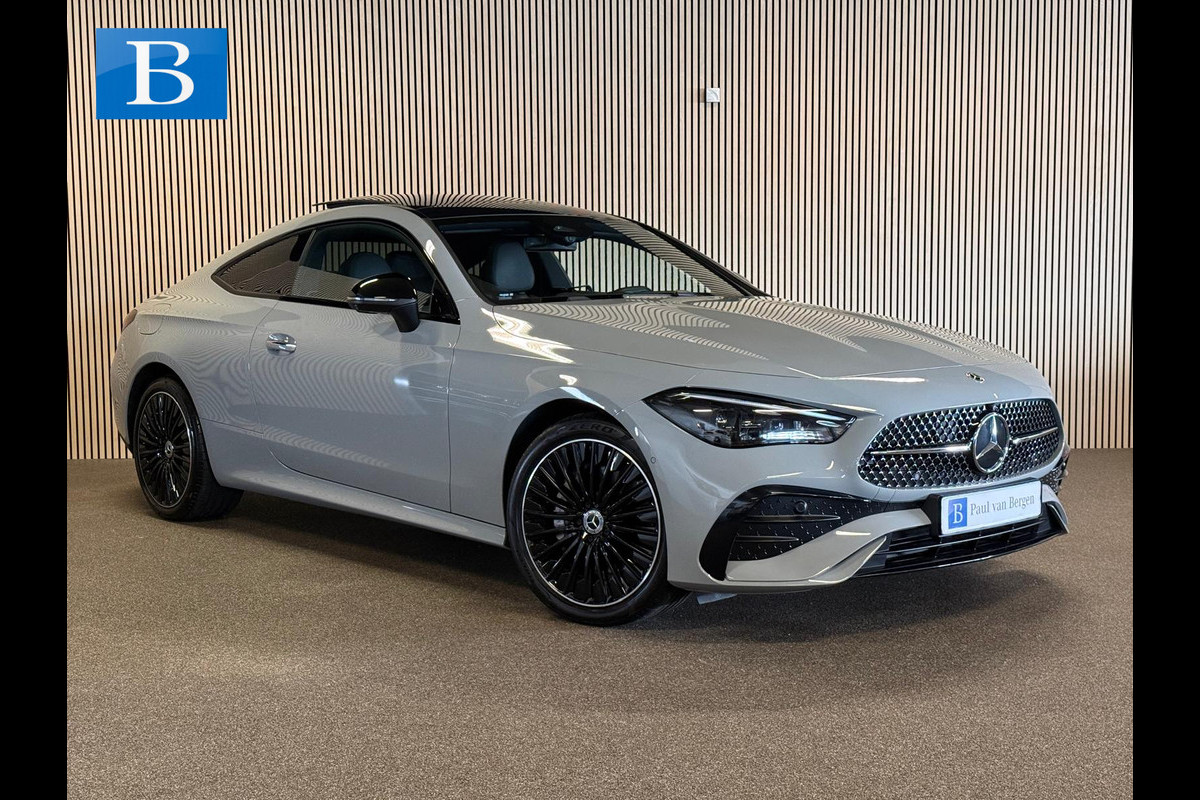 Mercedes-Benz CLE Coupé 300e AMG STYLING-PANORAMA-MEMORY-360 CAMERA-NIGHT-ZEER COMPLEET