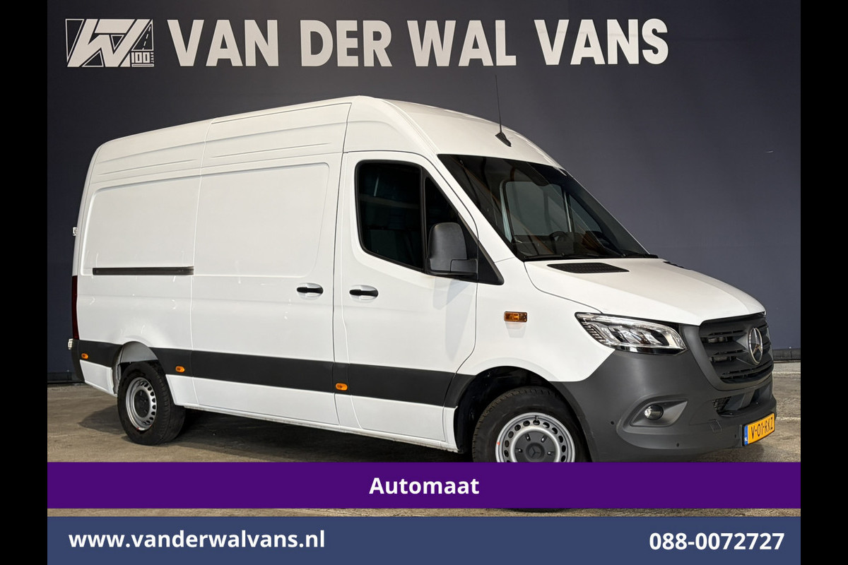 Mercedes-Benz Sprinter 317 CDI 170pk 9G-Tronic Automaat L2H2 Facelift Euro6 Airco | Camera | Navigatie | LED | Chauffeursstoel Cruisecontrol, Stoelverwarming, 270 Graden Achterdeuren, Parkeersensoren, Bijrijdersbank