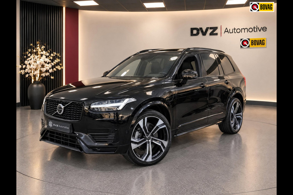 Volvo XC90 2.0 T8 Recharge AWD Ultra Dark | SOH 95% | Massage | Luchtvering | Alcantara | Trekhaak | BTW