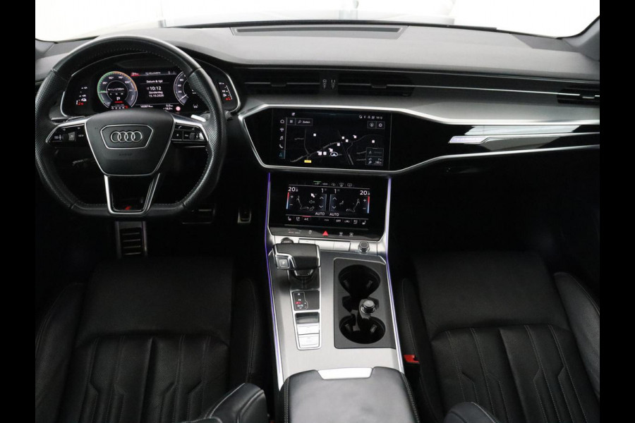 Audi A6 Avant 55 TFSI e quattro Competition | S-line | SOH 87,7% | Panoramadak | Adaptive cruise | Leder | Memory | Stoelventilatie/verwarming | Trekhaak | Head-up | 360 Camera