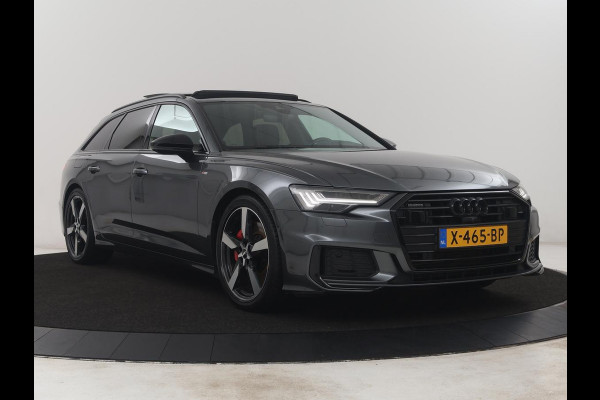 Audi A6 Avant 55 TFSI e quattro Competition | S-line | SOH 87,7% | Panoramadak | Adaptive cruise | Leder | Memory | Stoelventilatie/verwarming | Trekhaak | Head-up | 360 Camera