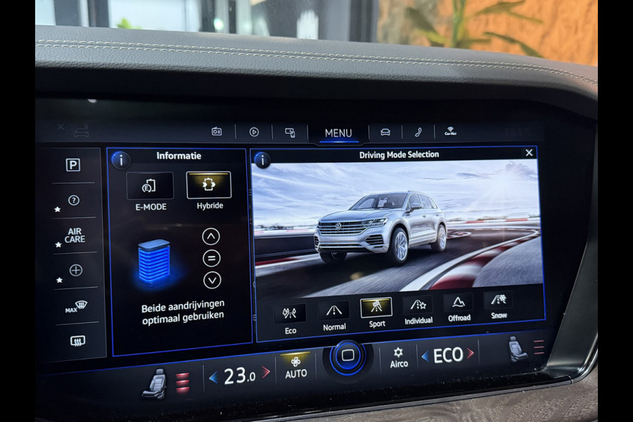 Volkswagen Touareg 3.0 TSi eHybrid 4MOTION 381PK Elegance BOVAG Garantie BTW Pano Memory LED ACC Lane Full Rijklaar