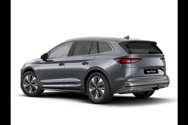 Škoda Enyaq 85 Business Edition 286 pk | Trekhaak | Achterbumper en dorpels in carosseriekleur | Velgen: 19" lichtmetalen velgen Regulus, antraciet gepolijst