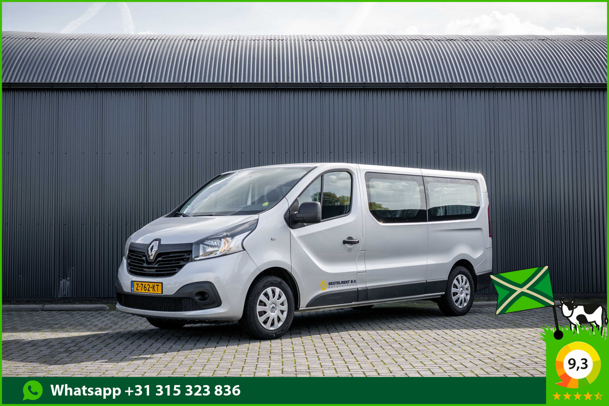 Renault Trafic Passenger 1.6dCi 9-Pers L2H1 | Incl. BPM, BTW vrij | R-Link | Navi | Airco | Cruise | PDC | MF Stuur | Start / Stop