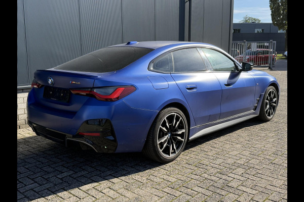 BMW i4 M50 High Executive 84 kWh 19"/Lederen M-stoelen + memory/Harman Kardon/Keyless/Camera/Adaptief M onderstel/Stoelverwarming