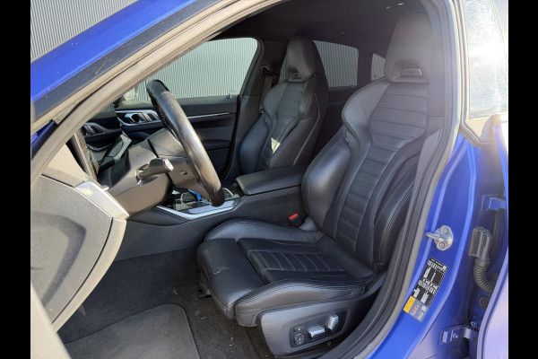BMW i4 M50 High Executive 84 kWh 19"/Lederen M-stoelen + memory/Harman Kardon/Keyless/Camera/Adaptief M onderstel/Stoelverwarming