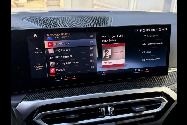 BMW i4 M50 High Executive 84 kWh 19"/Lederen M-stoelen + memory/Harman Kardon/Keyless/Camera/Adaptief M onderstel/Stoelverwarming