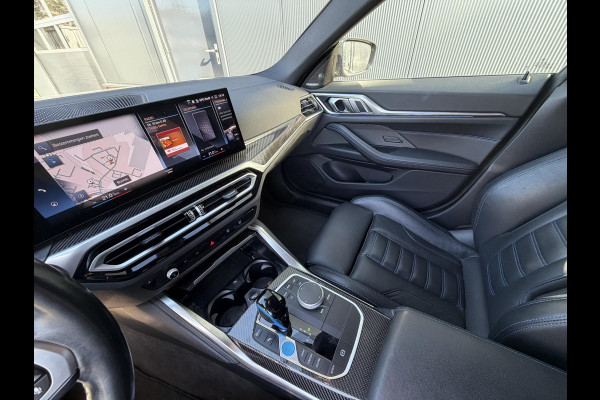 BMW i4 M50 High Executive 84 kWh 19"/Lederen M-stoelen + memory/Harman Kardon/Keyless/Camera/Adaptief M onderstel/Stoelverwarming