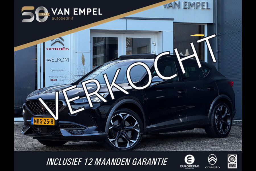CUPRA Formentor 1.4 e-Hybrid VZ Performance | 245 PK | Pano | Sportstoelen + Memory | Camera | Winter Pack