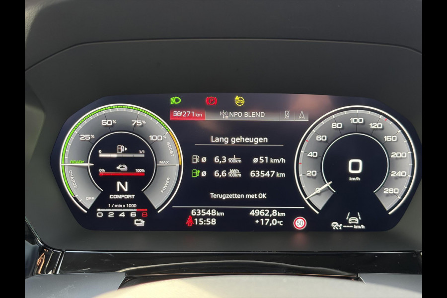 Audi A3 Sportback 45 TFSI e S edition Competition | Matrix LED |  18 inch | B&O Audio | Camera | Adaptive cruise control | Elektrisch verstelbare stoel(en) met geheugen | Head up Display | Keyless entry