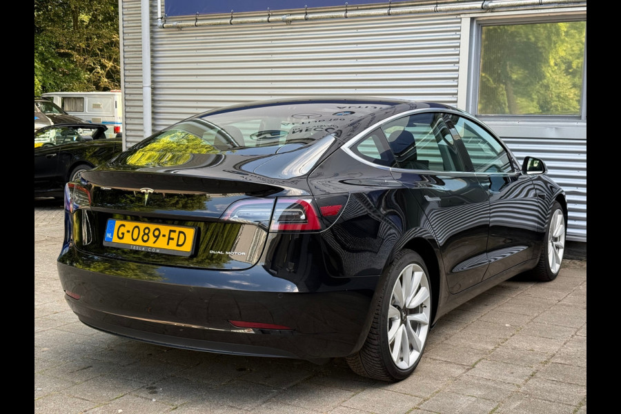 Tesla Model 3 Dual Long Range AWD 75 kWh 84,3 SOH l Pano l Leder l Camera l