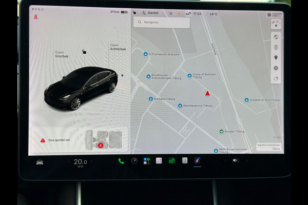 Tesla Model 3 Dual Long Range AWD 75 kWh 84,3 SOH l Pano l Leder l Camera l