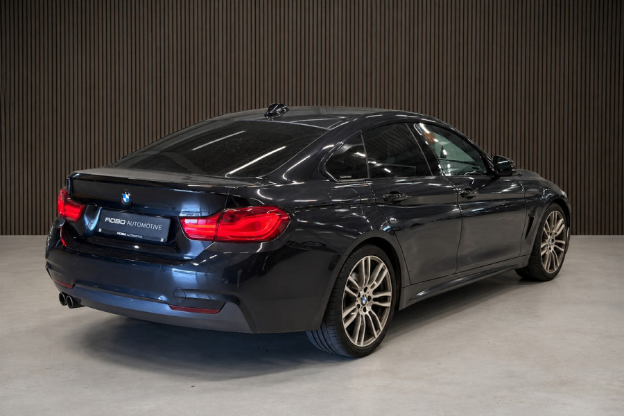 BMW 4 Serie Gran Coupé 418i High Executive M Sport | Stoelverwarming | Cruise Control | Parkeersensoren | LED | HIFI | Navigatie | DAB | Climate Control | Leer | Keyless |