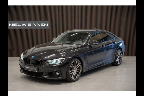 BMW 4 Serie Gran Coupé 418i High Executive M Sport | Stoelverwarming | Cruise Control | Parkeersensoren | LED | HIFI | Navigatie | DAB | Climate Control | Leer | Keyless |
