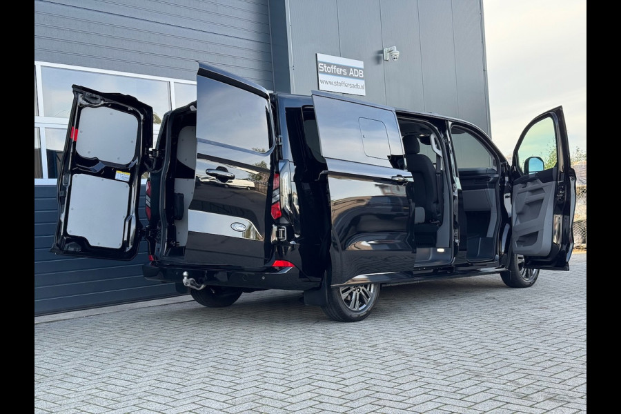 Ford Transit Custom 320 2.0 TDCI 136pk L1H1 Limited DC 5P | L+R SCHUIF | Trekhaak Elekt. | Navi | ACC | BLIS | Carplay | 17 inch