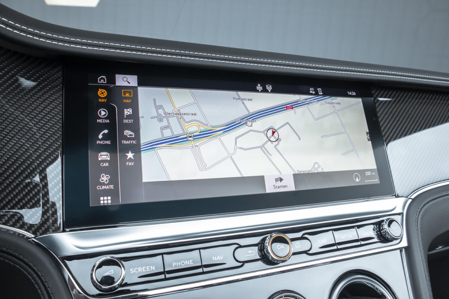 Bentley Continental GTC 4.0 V8 MULLINER | NAIM AUDIO | DIAMOND QUILTING SPEC. | TOURING+CITY SPEC. | ROTATING DISPLAY | CARBON INTERIOR | HEAD-UP | BLAC WINDSCHERM | ZWART DAK | DYNAMIC RIDE | CHROME PINSTRIPE INTERIOR | EMBLEMEN IN HOOFDSTEUNEN | ETC.