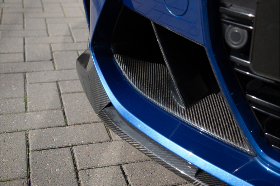 BMW M4 xDrive Competition 531PK | ACC | M Performance Aero Parts |360 Cam | HUD | Harman Kardon | Pano | Stoel Ventilatie + Verwarming  M Drive Professional | LCI | LED | Stuurverwarming | Frozen Portimao Blau metallic | Nieuwprijs €171.214,- | Shadow Line | Fabrieksgarantie.