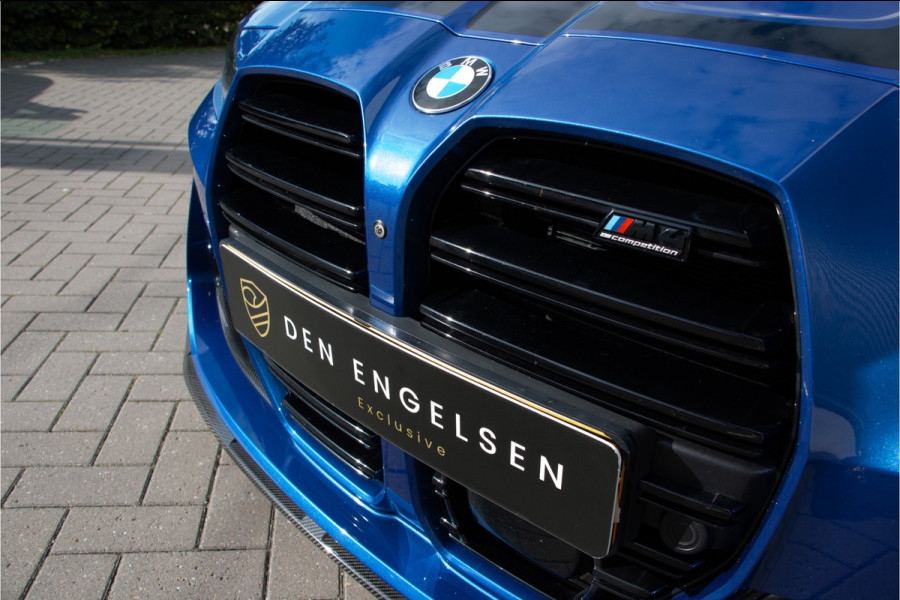 BMW M4 xDrive Competition 531PK | ACC | M Performance Aero Parts |360 Cam | HUD | Harman Kardon | Pano | Stoel Ventilatie + Verwarming  M Drive Professional | LCI | LED | Stuurverwarming | Frozen Portimao Blau metallic | Nieuwprijs €171.214,- | Shadow Line | Fabrieksgarantie.