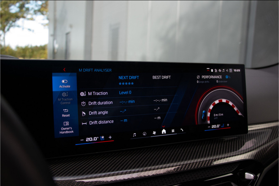 BMW M4 xDrive Competition 531PK | ACC | M Performance Aero Parts |360 Cam | HUD | Harman Kardon | Pano | Stoel Ventilatie + Verwarming  M Drive Professional | LCI | LED | Stuurverwarming | Frozen Portimao Blau metallic | Nieuwprijs €171.214,- | Shadow Line | Fabrieksgarantie.