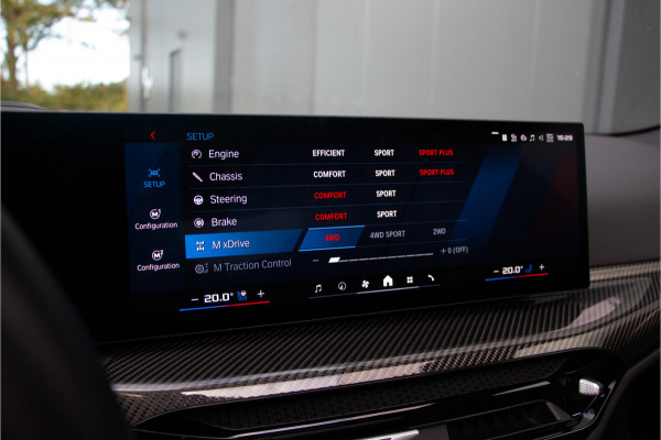 BMW M4 xDrive Competition 531PK | ACC | M Performance Aero Parts |360 Cam | HUD | Harman Kardon | Pano | Stoel Ventilatie + Verwarming  M Drive Professional | LCI | LED | Stuurverwarming | Frozen Portimao Blau metallic | Nieuwprijs €171.214,- | Shadow Line | Fabrieksgarantie.