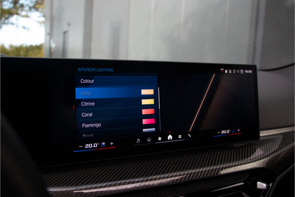 BMW M4 xDrive Competition 531PK | ACC | M Performance Aero Parts |360 Cam | HUD | Harman Kardon | Pano | Stoel Ventilatie + Verwarming  M Drive Professional | LCI | LED | Stuurverwarming | Frozen Portimao Blau metallic | Nieuwprijs €171.214,- | Shadow Line | Fabrieksgarantie.