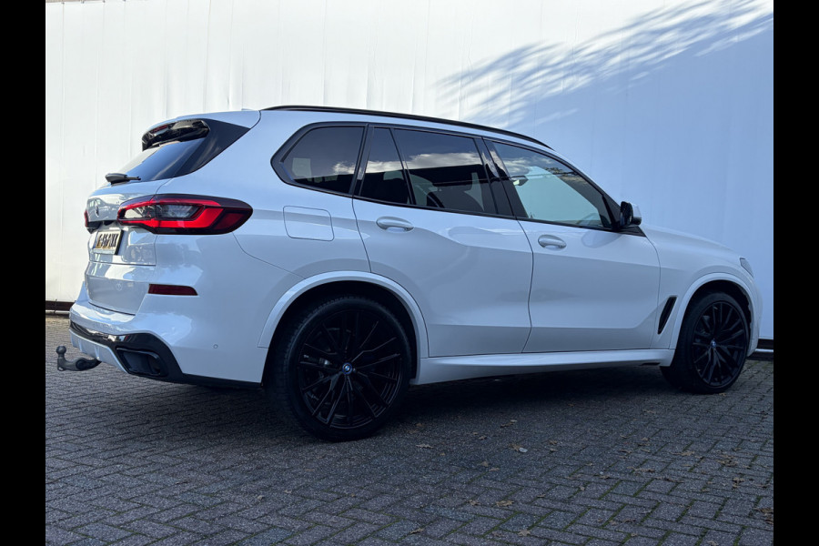 BMW X5 xDrive45e High Executive M-Sport 4WS Pano 22Inch HUD Elek.Trekhaak 98% SOH VOL!