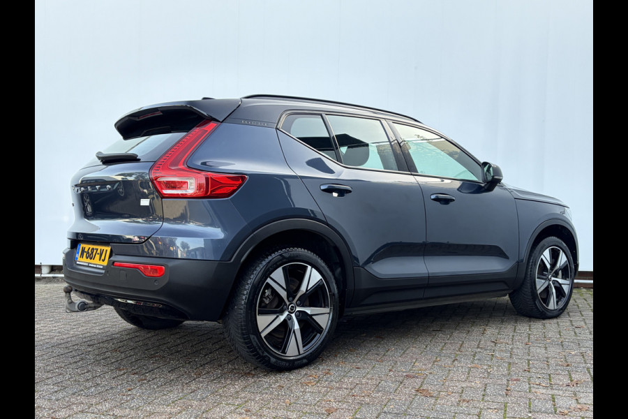 Volvo XC40 Recharge Plus SOH 95% Warmtepomp Elek.Trekhaak Stoelverw Carplay Orig.NL 100% Elektrisch!